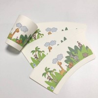 Cup Fan Bond Paper Virgin Material For Making Coffee Cup Tea Cup Factory Food Grade Paper Wood Pulp China Kraft/bamboo/white